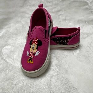 Disney Minnie Mouse‎ Pink Sneakers for Kids - Size 9 - GREAT Condition!